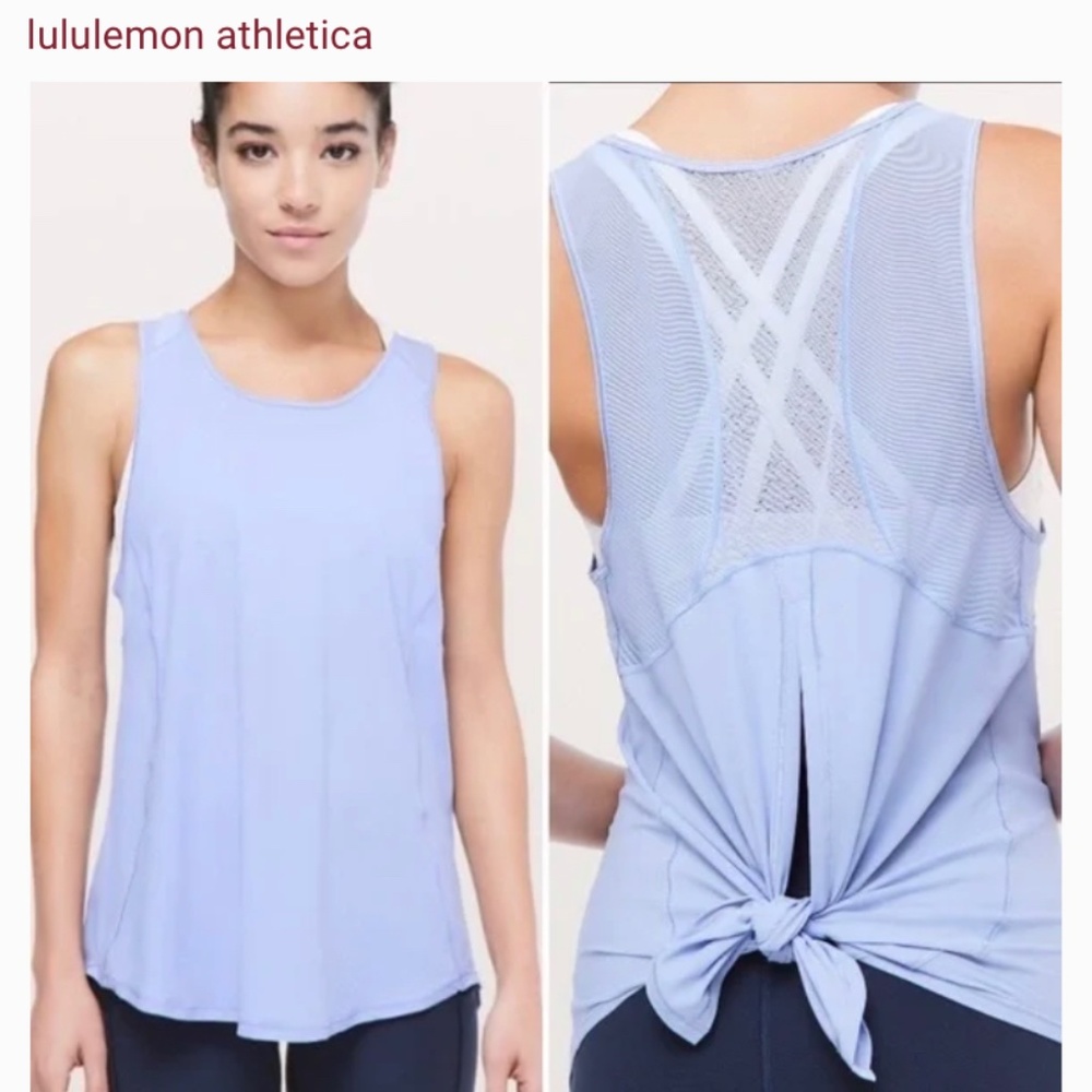 In search of ISO Sculpt Tie Back Lululemon 6 or 8 PtP  17” 18” any color